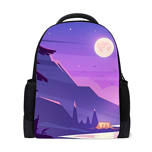 Sac d'école ergonomique pour soulager le dos et transporter les grands cahiers