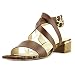 Nine West Women's Yesta Leather Dress Sandal