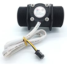 jdhlabstech Liquid Flow Sensor Water flowmeter 5 to 150 Liters/min for 1.5-inch Pipes DN40