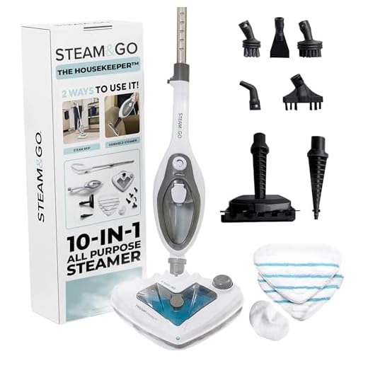 Versatile 10-in-1 Steam Mop for Home