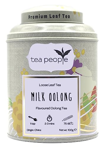 Tea People Milk Oolong- 100g in Tin Caddy