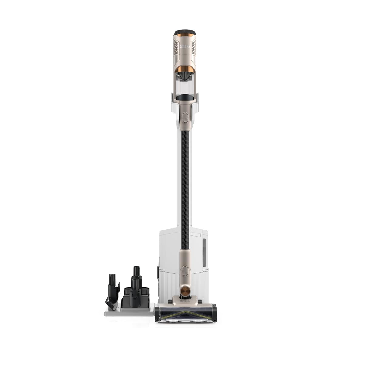 Shark シャーク 掃除機 スティック 360°クリーニングを実現 IW4171JCP PowerClean 360 コードレス掃除機 自動 ゴミ収集ドック コードレススティック 充電式 (ライトコッパー)