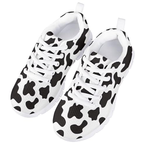 Flashideas Kids Shoes Athletic Walking Jogging Sport Comfortable Breathable Sneakers for Boys Girls White Sole3