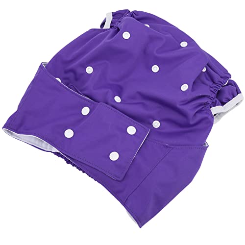 Pañales de Tela para Adultos, Pañales de Tela Antifugas, Pañales de Bolsillo Reutilizables, Pañales Reutilizables Ajustables para Personas Mayores con Incontinencia Discapacitada