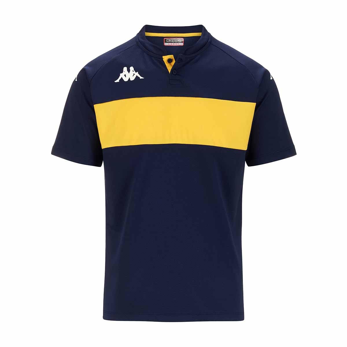 Polo Kappa Dalto Mkp Mediano Azul