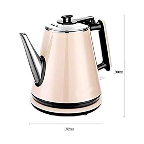 Hervidor eléctrico doméstico acero 1.2L color leche miniatura 2