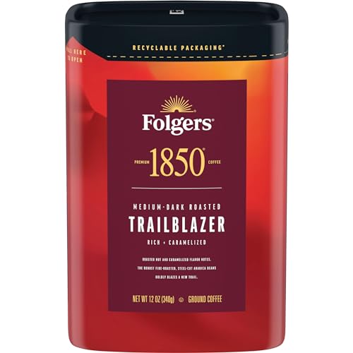 Image of Folgers 1850 Trailblazer Ground Coffee, 6 Canisters
