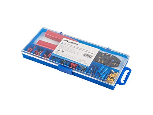 LANBERG SCC01-TCC-IT101 100 Assorted Crimp Connectors for Cables 1.25-4 mm