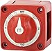 Blue Sea Systems m-Series Mini Selector Battery Switch - Red
