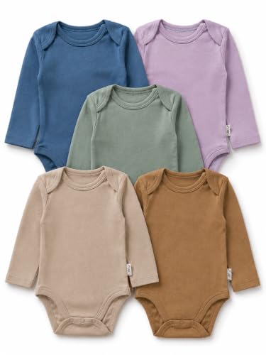 Image of TuddyBuddy 100% Cotton Multi Color Romper /Bodysuit /Onesies for Baby Boys & Baby Girls