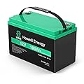 12v 100ah LiFePO4 Lithium Battery, 15000 Deep Cycle 10-Year Lifespan, 1280Wh 100A BMS, 12 volt Rechargeable Batteries for Trolling Motor, RV Camping, Marine, Solar, Off-Grid, Trailer, 1 Pack