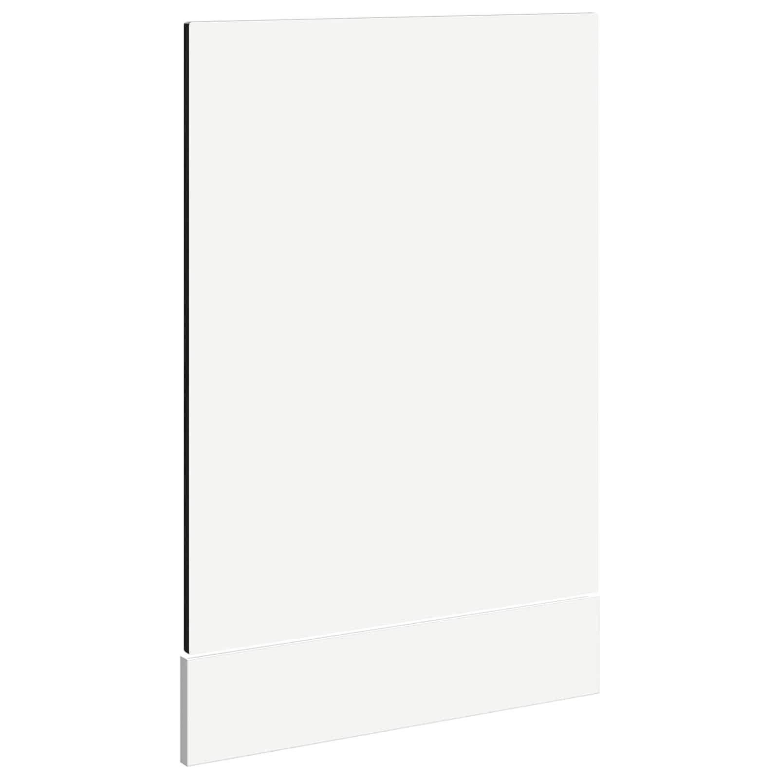 Lucca - Panel frontal para lavavajillas (45 x 1,5 x 57 cm, madera de roble negro, 45 x 1,5 x 57 cm, para armario de cocina, armario inferior, armario de almacenamiento, almacenamiento