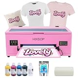 HIXSOP DTF Printer A3 F R1390 with Roll Feeder, Direct to Film Transfer Printing Machine with White Ink Circulation...
