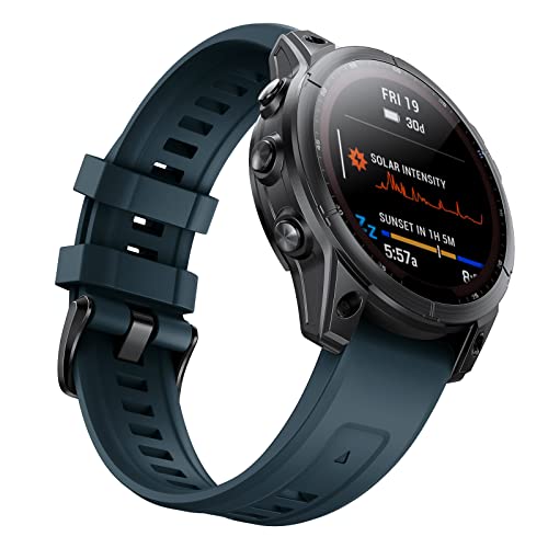 Correa de silicona compatible Garmin Fenix 20mm miniatura 3