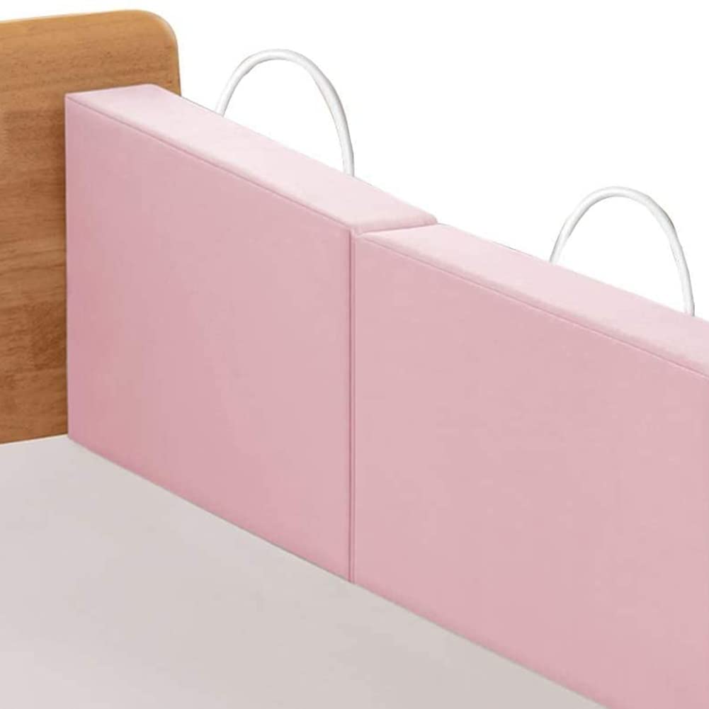Barandilla de Seguridad para Cama de Altura Ajustable, barandilla de Seguridad anticaída para Cama de niños, para Camas pequeñas o para Adultos, 1 Pieza (tamaño: 60 cm, Color: Rosa)