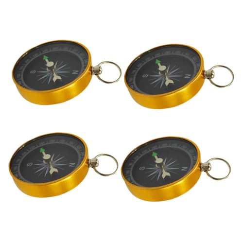 4 brújulas de bolsillo POPETPOP para exterior miniatura 1
