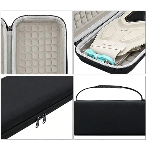 Bolsa de almacenamiento resistente a golpes y arañazos para masajeador de cintura, estuche protector con asa para viaje miniatura 5