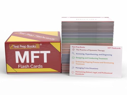 MFT Study Cards 2026-2027: MFT Test Prep and Practice Questions for the National Licensing Exam [Full Color Cards]