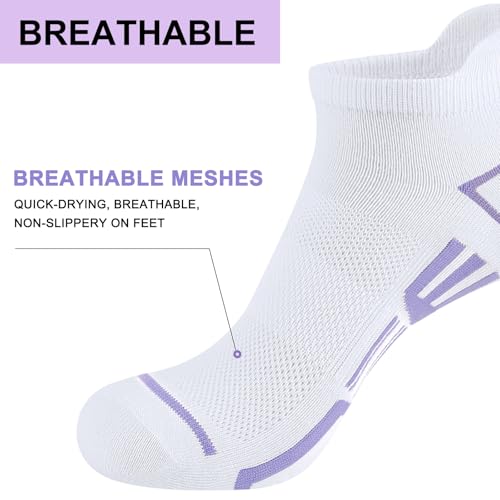 15 Pairs Womens Ankle Socks Lightweight Low Cut Socks for Women With Tab3