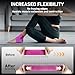 Kinesiology Tape for Ankle, KTQUICK 12 Count Ankle Tape Precut, Original Cotton Waterproof & Breathable, Enhance Elastic Kinesiology Athletic Tape for Ankle Support and Muscle to More Sports (Pink)
