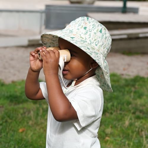 JAN & JUL Kids' Adjustable Cotton Xplorer Sun Hat 50+ UPF2