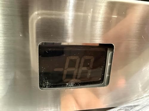 Image of Commercial Stainless Steel Beverage Refrigerator Display Fridge,Two Glass DoorMerchandiser Drink Cooler with LED Light Adjustable Shelves,46 Cu Ft,ETL Sanitation,(Wheels Included)