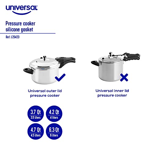 Junta de silicona universal para olla a presión miniatura 6