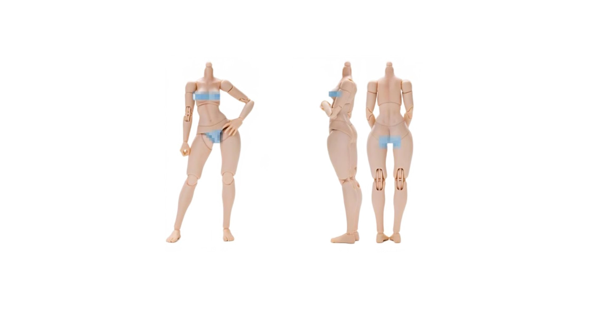 Amazon | [AC]JET STUDIO 1/12 女性 A 可動 アクションフィギュア 素体