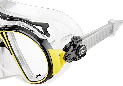 Cressi Adult Small Inner Volume Scuba Diving Mask Made In The Revolutionary Crystal Silicone | Eyes Evolution Crystal #TOP3