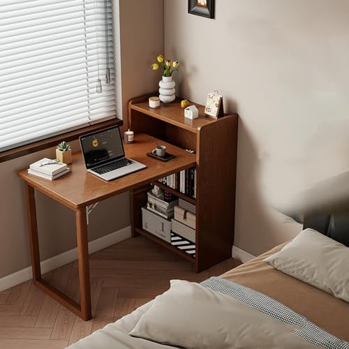 �����X�y�[�X�ɍœK�Ȓ����^�f�X�N�A���[�I�t���̐܂肽���ݎ����C�e�B���O���R���s���[�^�[�f�X�N�A�z�[���I�t�B�X�A���ցA�Q���A���[�N�X�e�[�V�����ɍœK(Walnut)