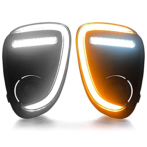 Image of Drl Day Time Running Light for Maruti Baleno Facelift 2019 Model with Matrix Indicator Imported (Neon Type)(Set of 2 with Complete Wiring)