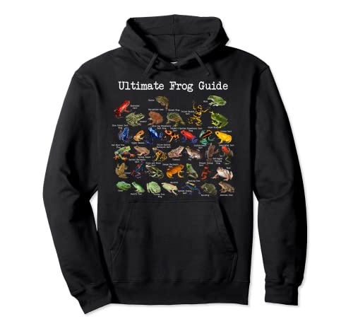 Ultimate Frog Guide Funny Frog Lover Frog Dueño Sudadera con Capucha