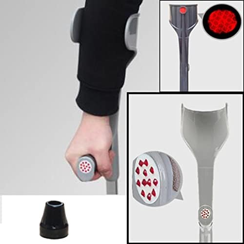 Forearm Crutches for Walking -Adjustable Walking Stick-Lightweight Elbow and Armpit Cane-Ergonomic Handle
