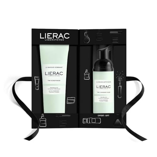 Lierac Le Masque Gommant 75 ml + La Mousse Nettoyante 50 ml Oferta