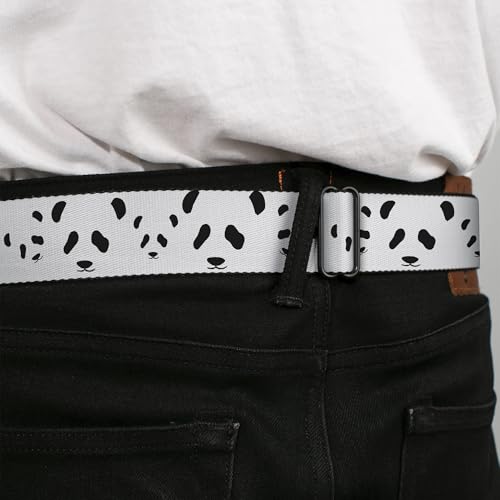 Cinturón de seguridad original con estampado de oso panda ajustable 4