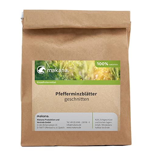 Makana Menta Hojas, Corte, 500 g Bolsa (1 x 0,5 kg)
