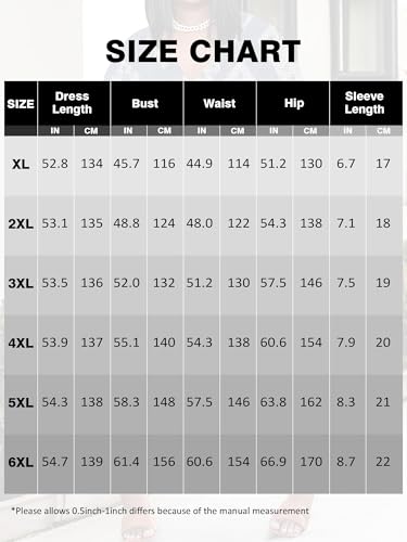 Image of SUZONANA Plus Size Denim Print Maxi Dresses for Women Casual V Neck Short Sleeve with Pockets Soft Jean Look Dress XL-6XL