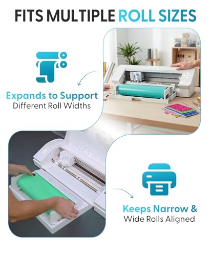 Dévidoir Silhouette America Roll Feeder guide pour HobbyPlotter - 5
