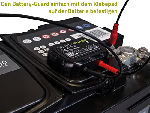 Battery-Guard Bluetooth-accubewaking via app, voor gebruik in de auto, motorfiets of camper, geschikt voor 6 V, 12 V en… - Afbeelding 6