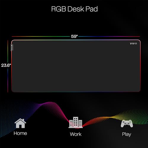 VIVO Large 60 x 24 inch Full Size Desk Pad
