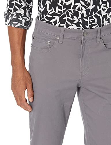 Amazon Essentials AE1908116-DG-34W X 32L Men'S Slim-Fit 5-Pocket Stretch Twill Pant thumb #2