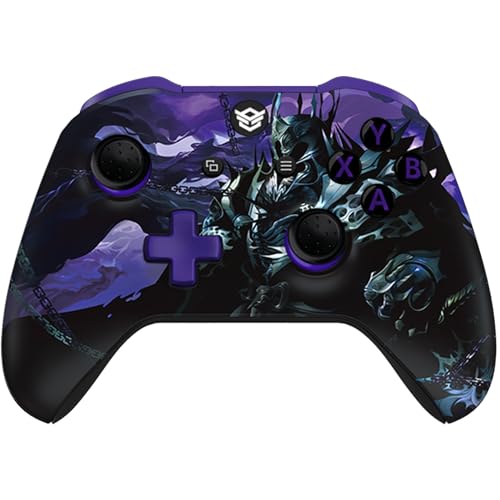 Image of HEXGAMING ULTRA ONE Wireless Controller for Xbox Series X & S, for Xbox One, for Windows 7 /8 /10-4 Remap Back Paddles - Hair Triggers - Interchangeable Thumbsticks - 6 Profiles - Spectral Knight