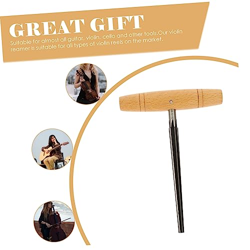 Abaodam 3 Pecas alargador de violino instrumento musical violino alargador ferramenta de luthier ins
