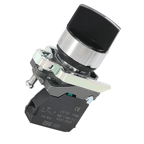 Selector XB4-BD21 con autobloqueo de 2 posiciones y contactos 2NC