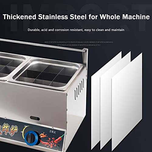 Gas-Fritteuse, Arbeitsplatte, Edelstahl-Fritteuse, Propangas-Fritteuse, rutschfest, leicht zu reinigen, Lebensmittelerhitzer, Fritteuse, Edelstahl-Tankfritteusen für kommerzielle Gasfritte – Bild 8