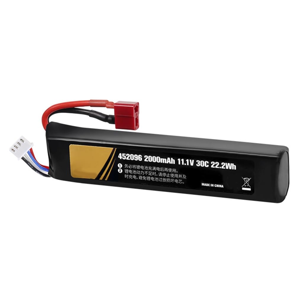 Elnwnnkc RemoteControl Toy Battery Pack: 2000mAh 3S 11.1V 30C with XT30Connector for Car Truck Drones