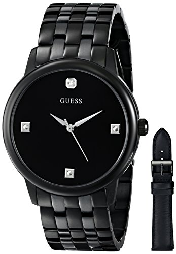 GUESS Men's U13009G1 Analog Display Quartz Black Watch