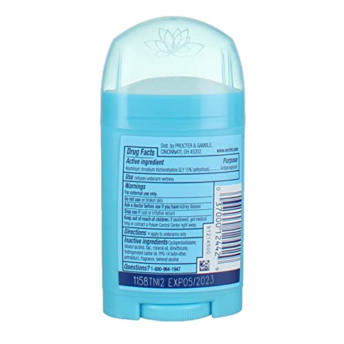 Desodorante Antitranspirante Sólido Secret 1.70 oz Pack 3 miniatura 2