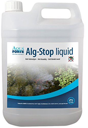 AquaForte Anti-Fadenalgenvernichter'Alg-Stop', 5 Liter, auch für Koi- und Schwimmteiche geeignet!...