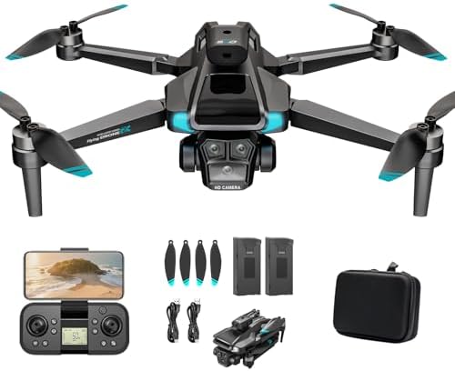 Dron con 4K HD Cámara para Adultos y Principiantes, 40+ min de Vu...